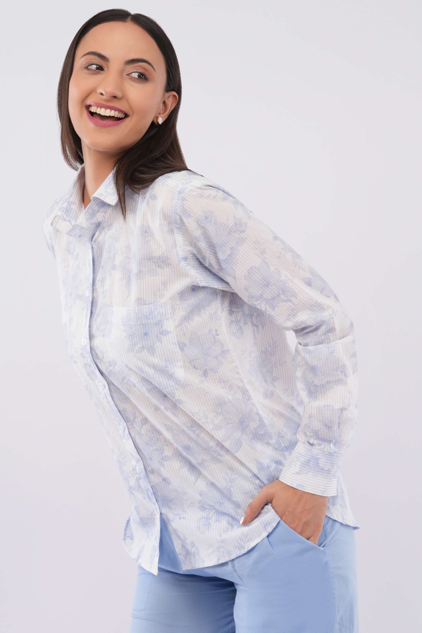 Womens Floral Shirt