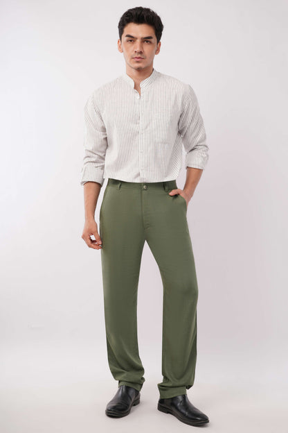 Men's Linen Blend Trouser