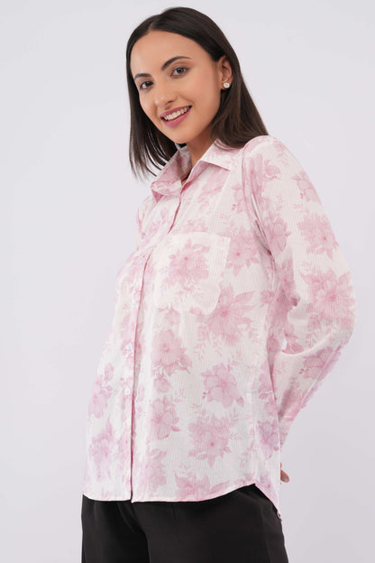 Womens Floral Shirt