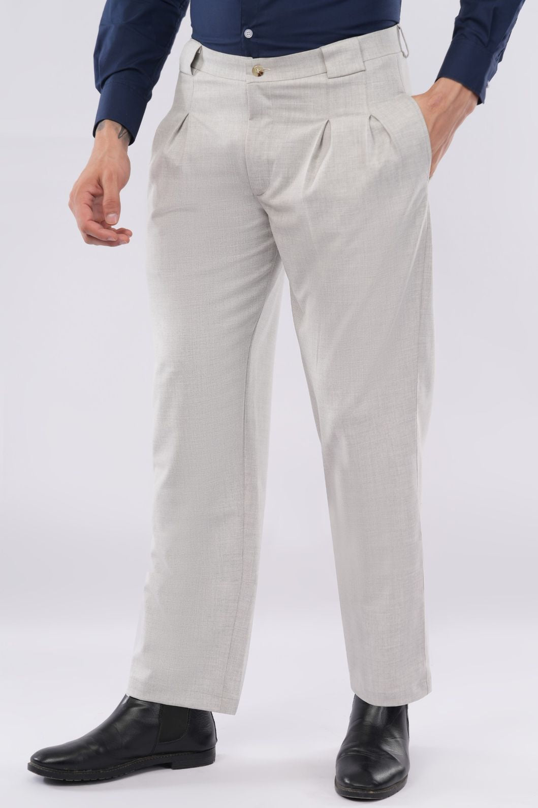 Everyday performance pleat pants