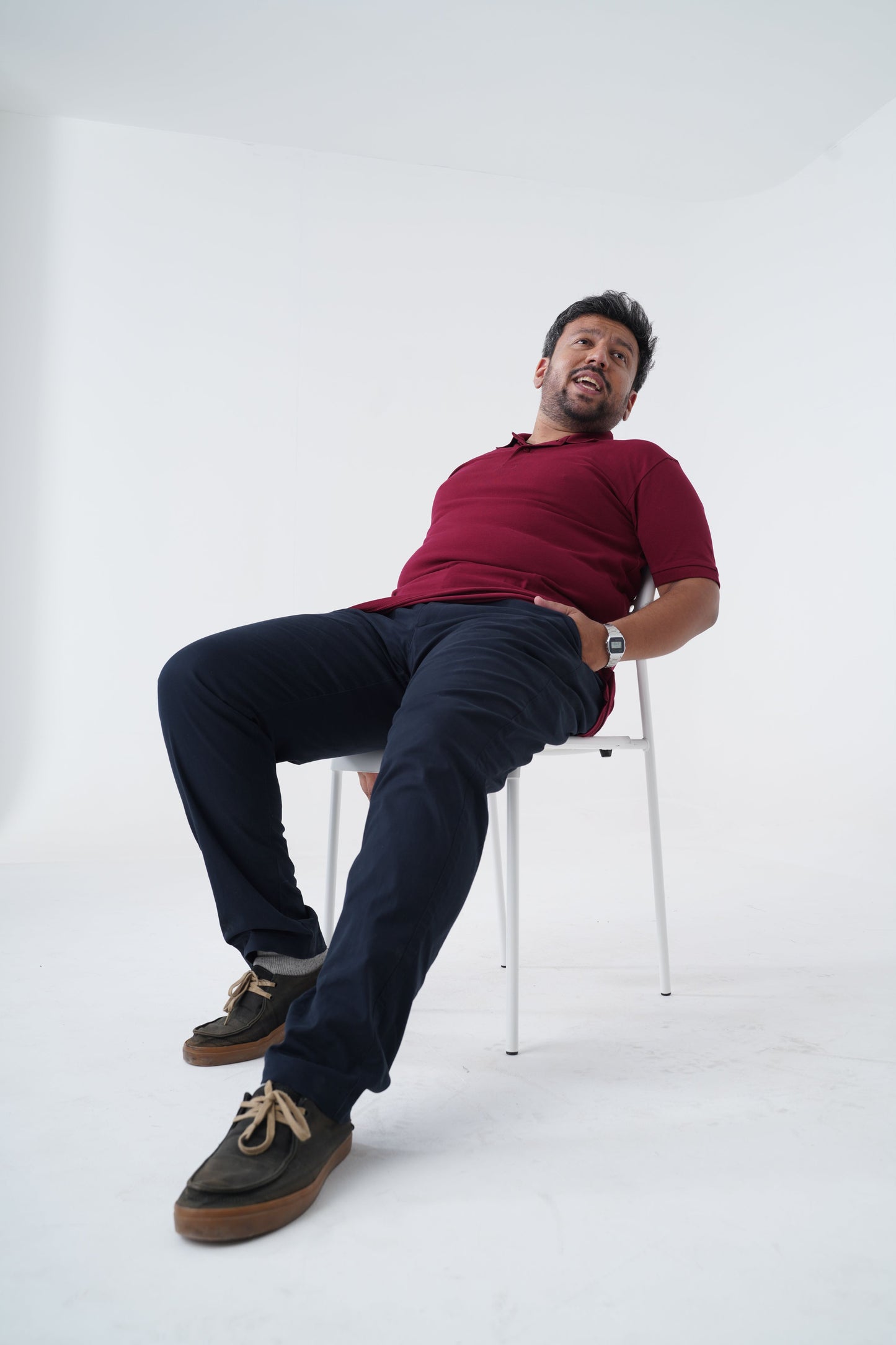 Men's cotton chinos - natural fabric smart casual trousers for men - breathable everyday workwear India - size inclusive S to 5XL - premium cotton basics - Tofflane India
Men's cotton chinos styled full look -everyday smart casual workwear India - natural fabric men's trousers - size inclusive S to 5XL - Tofflane clothes worth keeping
Men's cotton chinos front view - breathable natural fabric office wear India - size inclusive men's pants - premium basics under ₹1500 - Tofflane India